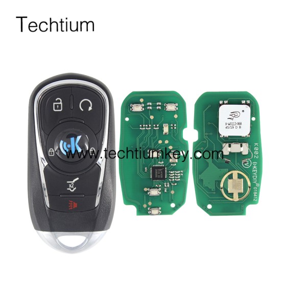 ZB22 5  button KEYDIY KD Remote